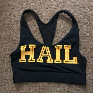 University of Michigan “Hail” Sports Bra